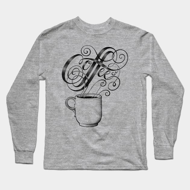 Coffee Long Sleeve T-Shirt by LEvans
